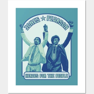 Jones & Pearson - Heroes For The People Posters and Art